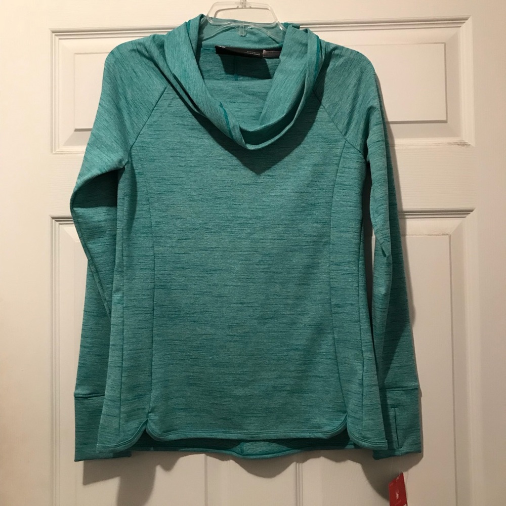 Teal spyder pullover